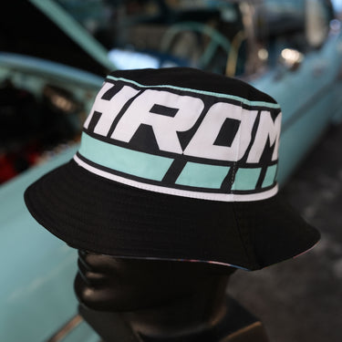 Chrome Burnout Bucket Hat