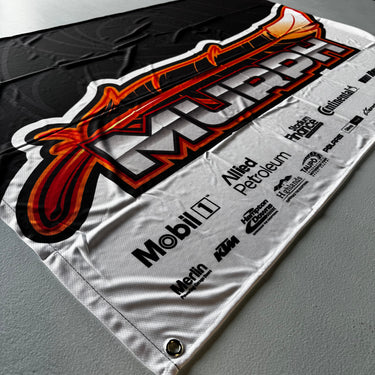 Murph 1x1.5m Supporters Garage Banner/Flag