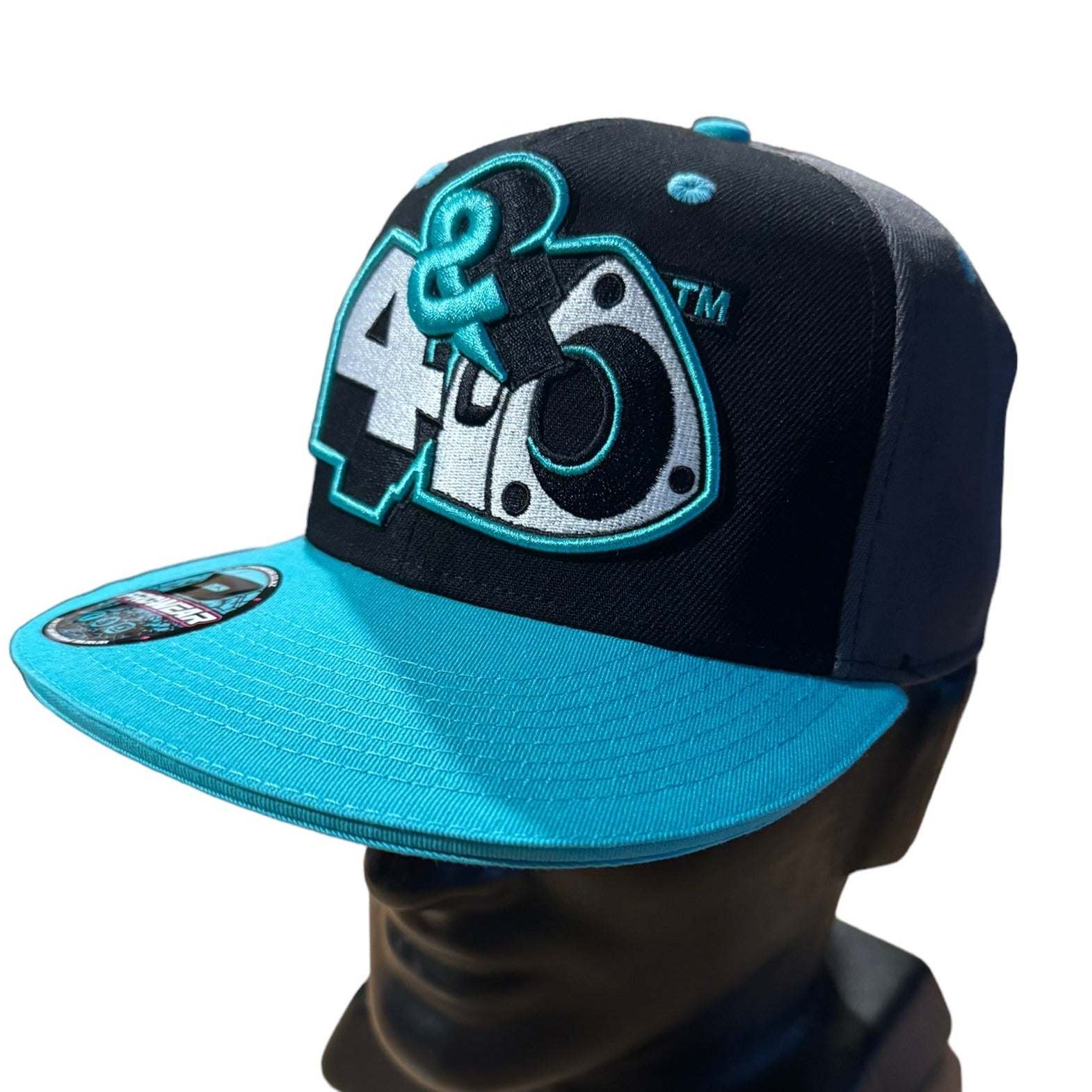 4 & Rotary Teal Hat