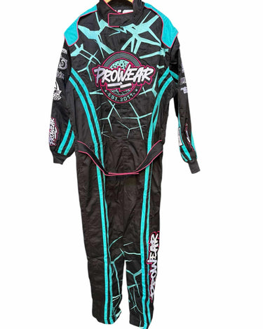 Prowear GEN4 Race Suit - Teal - SFI 3.2A/1 - motorsport race suit by Prowear