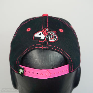 4 & Rotary Pink Curved Hat