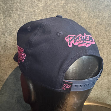 Chrome Festival Hat Navy/Pink