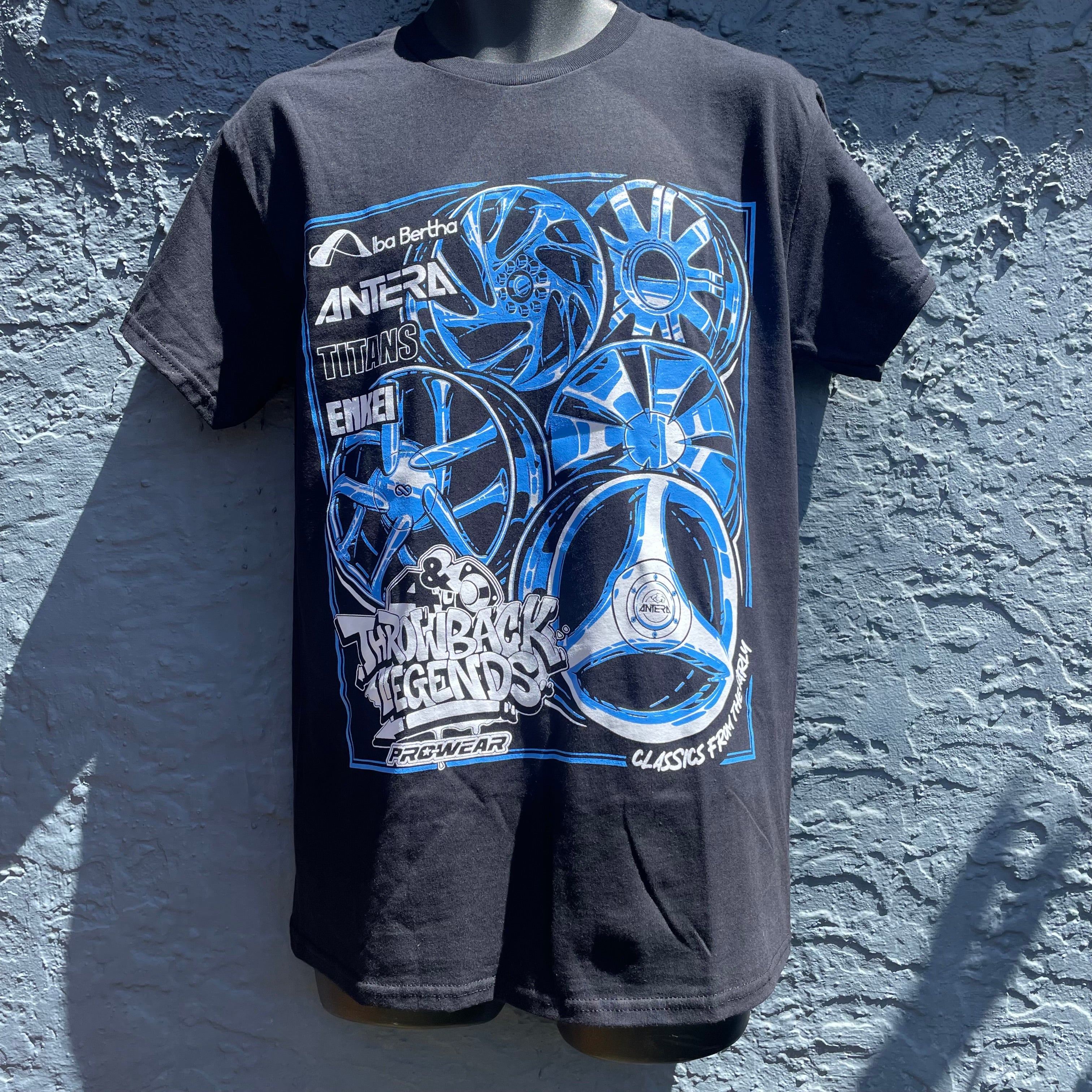 Throwback Legends: Chrome Wheels Tee