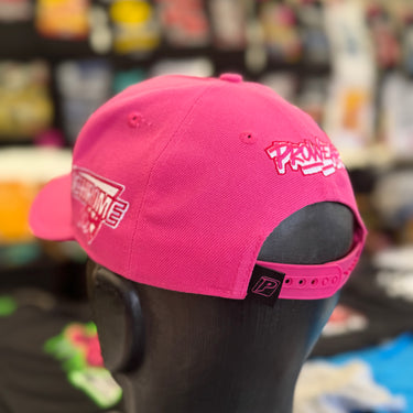 Chrome Festival Hat Pink