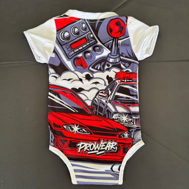 Clutch Kids & Epic Drifts Baby Onesie