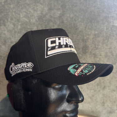 Chrome Festival Hat Black/White