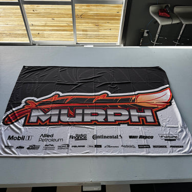Murph 1x1.5m Supporters Garage Banner/Flag