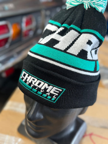 Chrome Beanie Teal