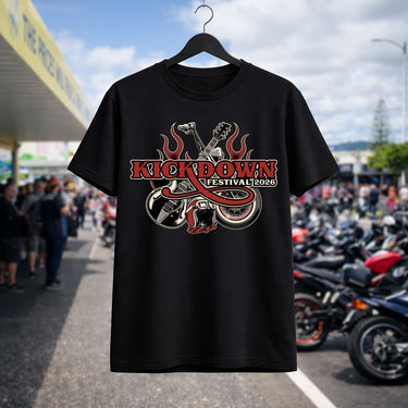 Kickdown Festival 2026 Tees - Pre-order