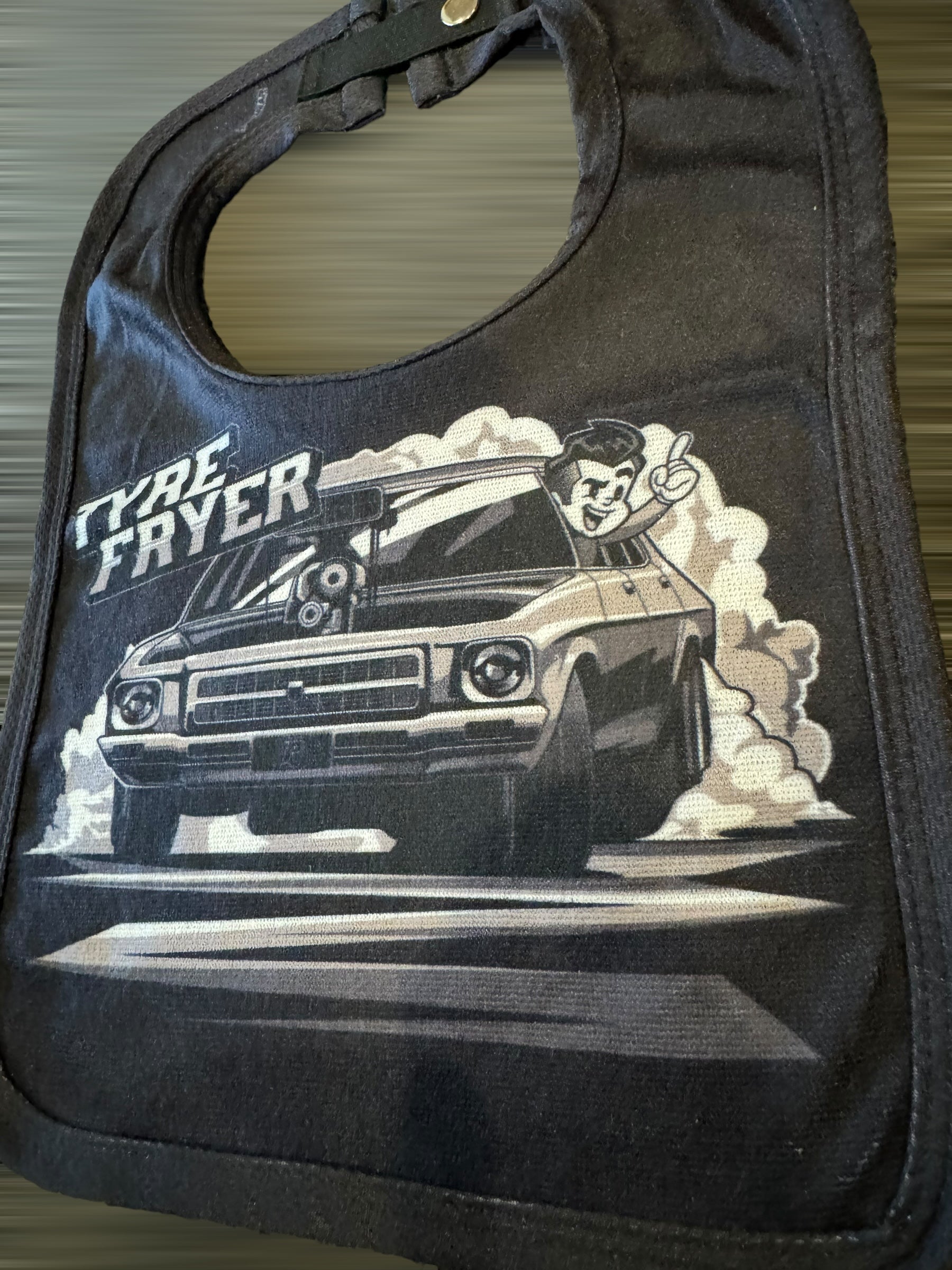 Tyre Fryer Baby Bib