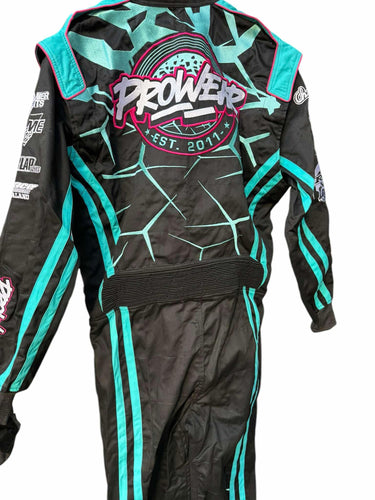 Prowear GEN4 Race Suit - Teal - SFI 3.2A/1 - motorsport race suit by Prowear