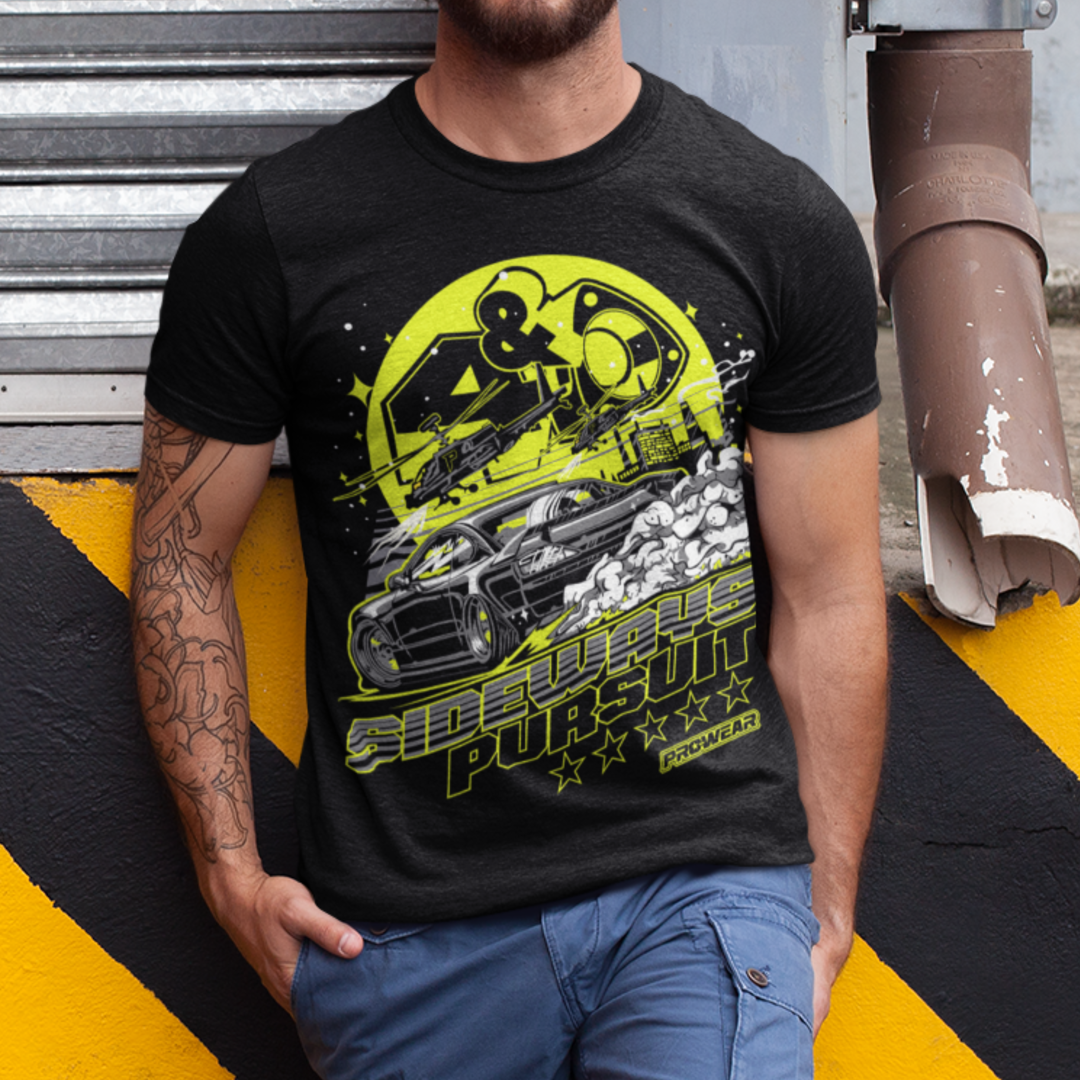 Sideways Pursuit Tee