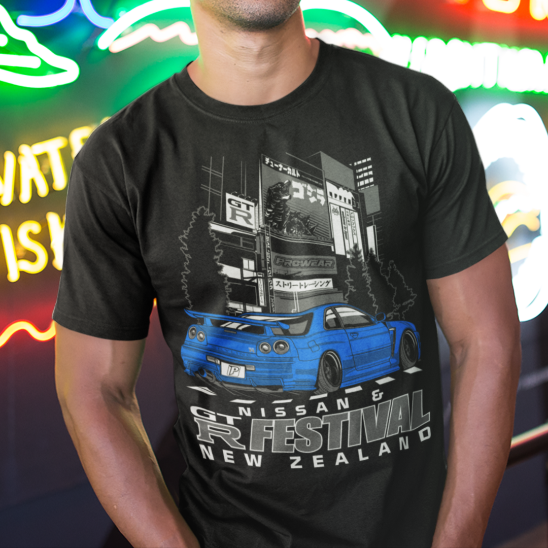 GTR R34 City Night Tee