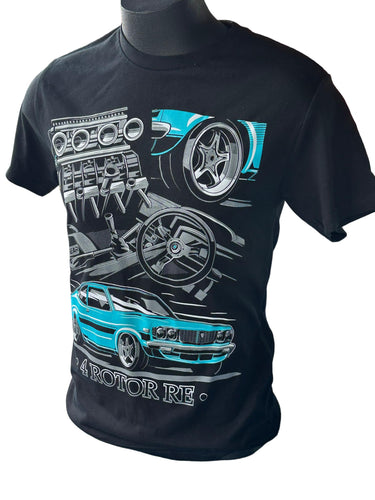 4 Rotor RE RX3 Tee