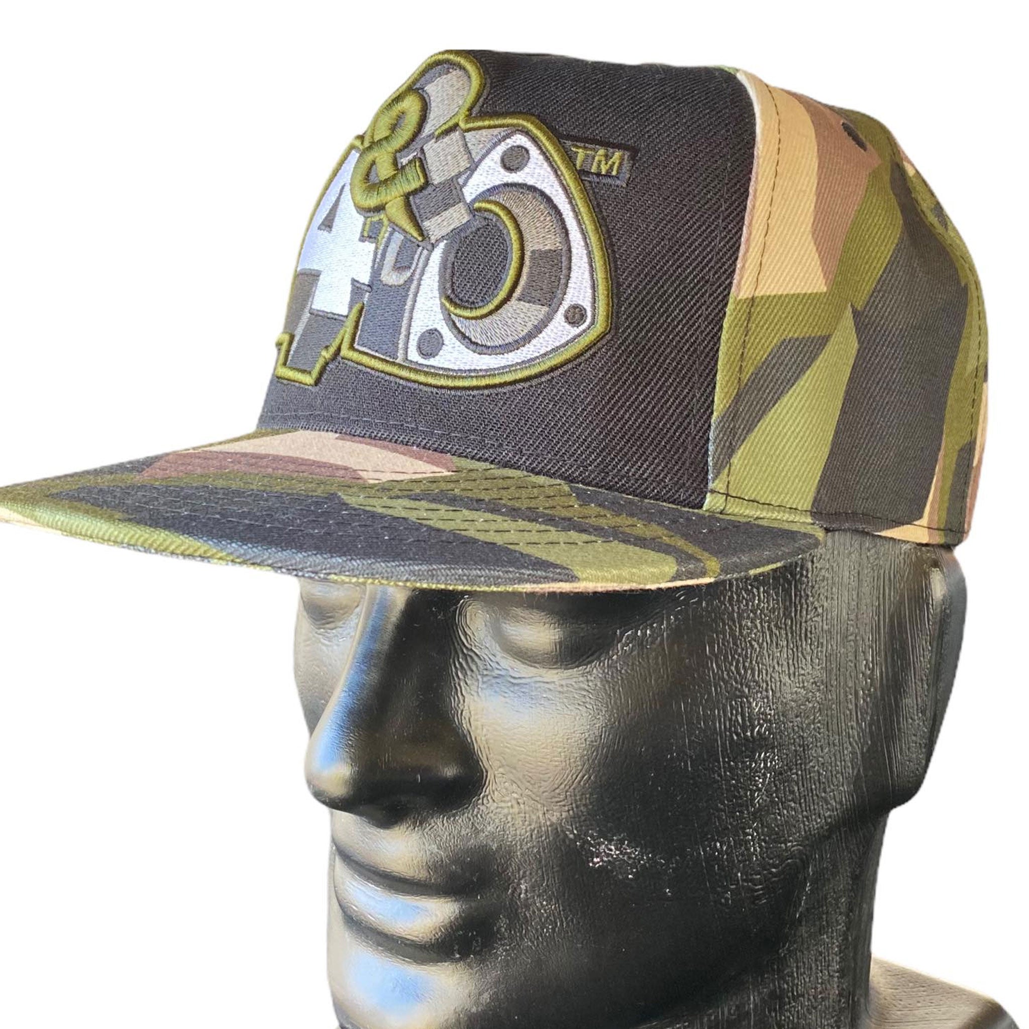 4 & Rotary Forest Camo Snapback