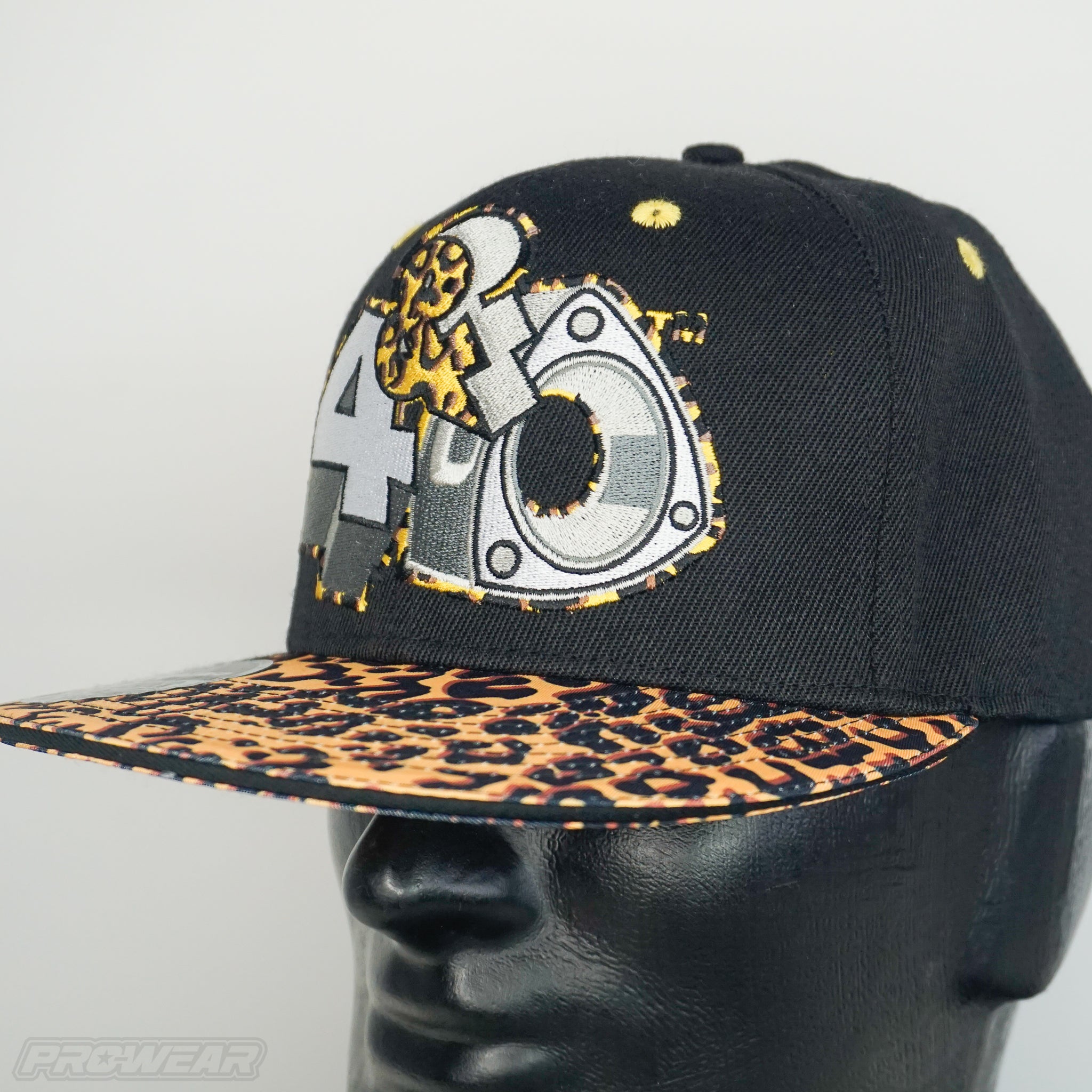 4 & Rotary Leopard Hat