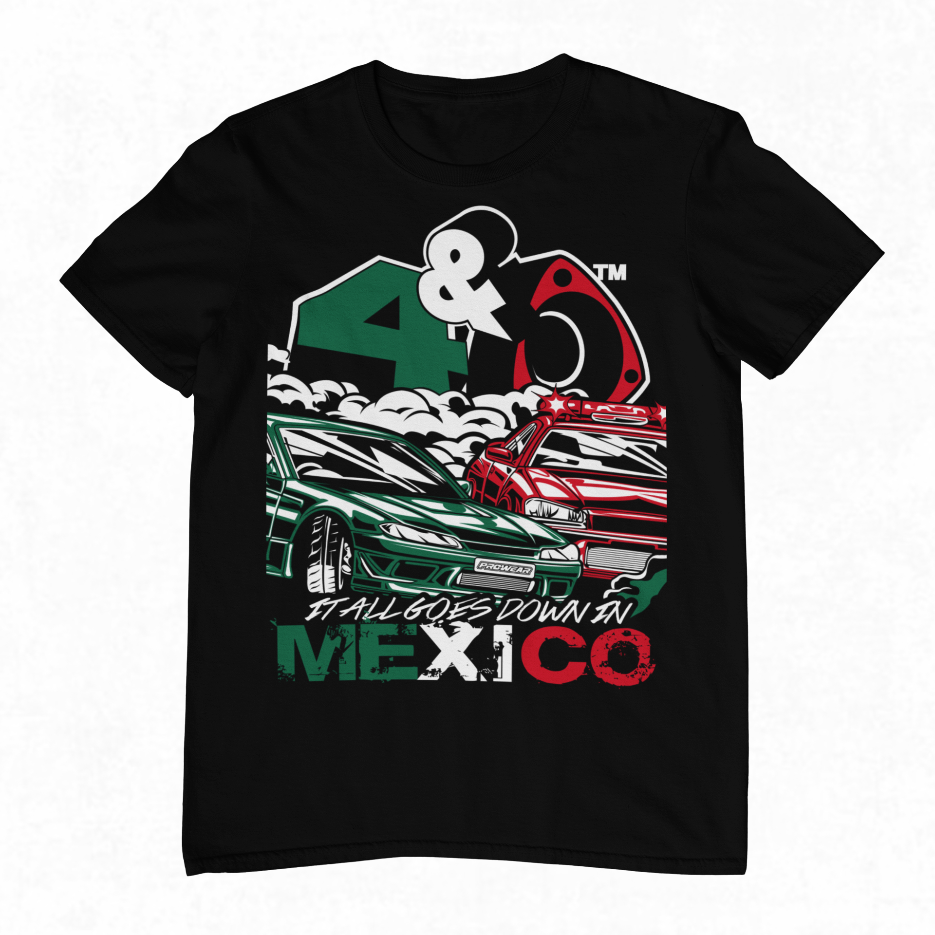 It All Goes Down In Mexico Tee