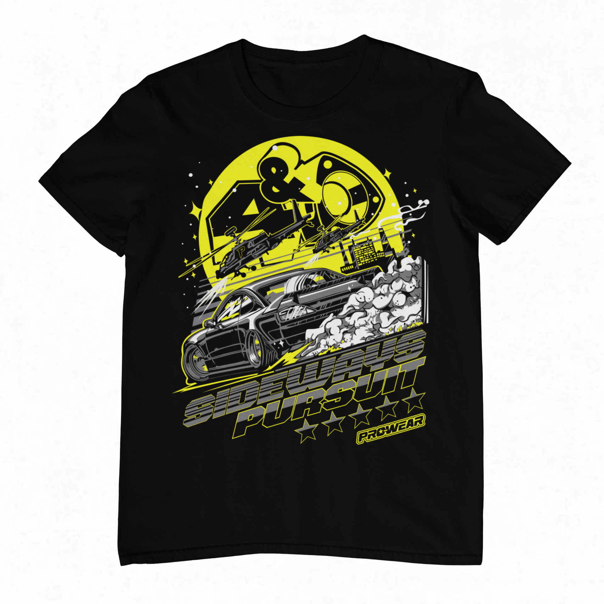 Sideways Pursuit Tee
