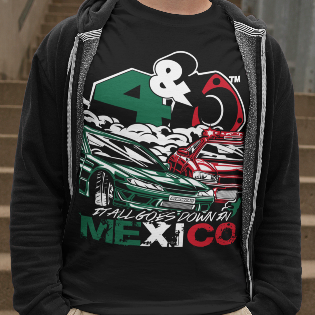 It All Goes Down In Mexico Tee